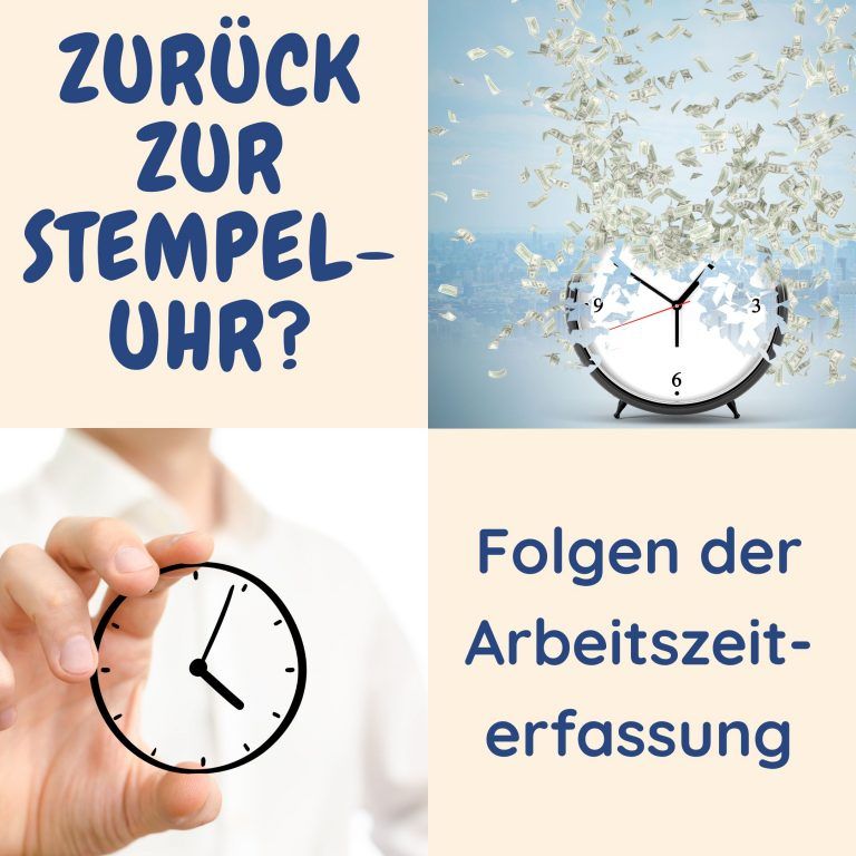 Read more about the article Zurück zur Stempeluhr? Sonderfolge zur Arbeitszeiterfassung